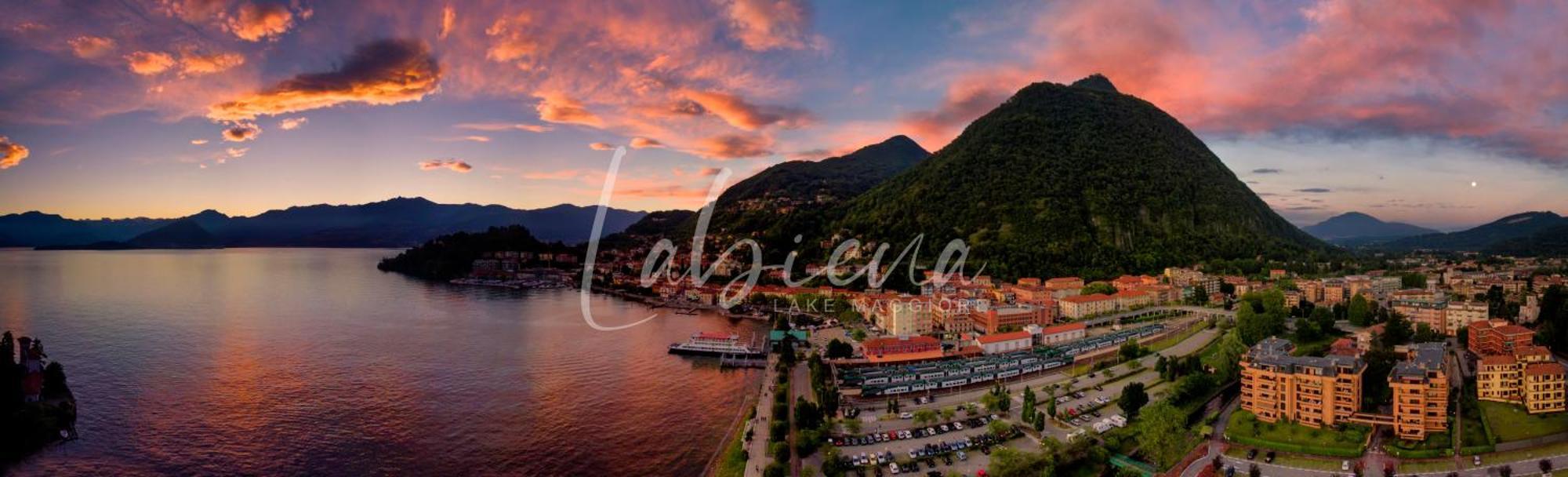 Labiena Lake Maggiore Laveno Buitenkant foto